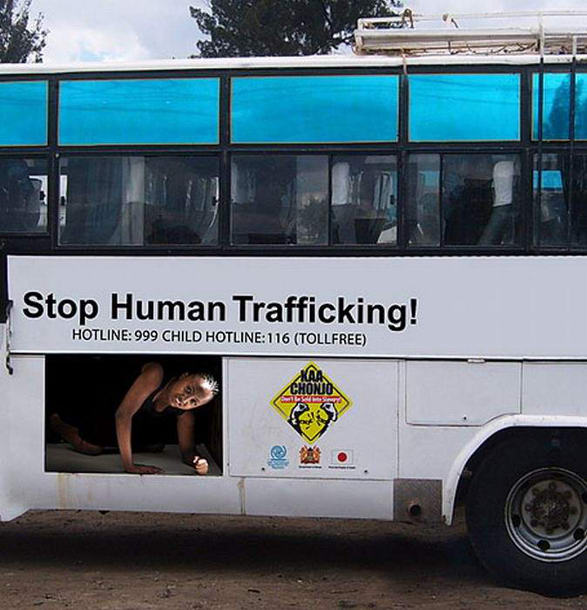 Trafficking bus
