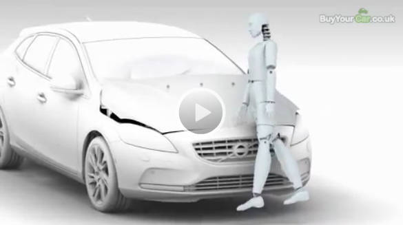 Volvo V40 Pedestrian Airbag