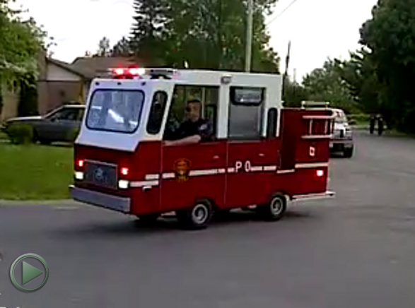 The world's smallest fire truck?