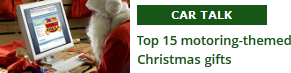 Top 15 motoring gifts