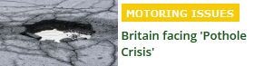 Pothole Crisis