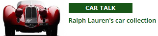 Ralph Lauren Car collection