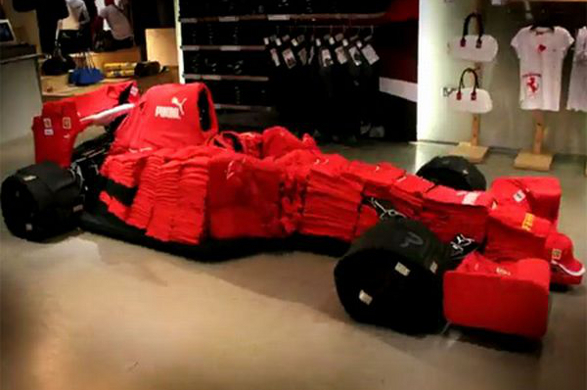 Clothes F1 Car