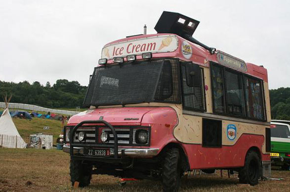 Ice Cream Riot Van